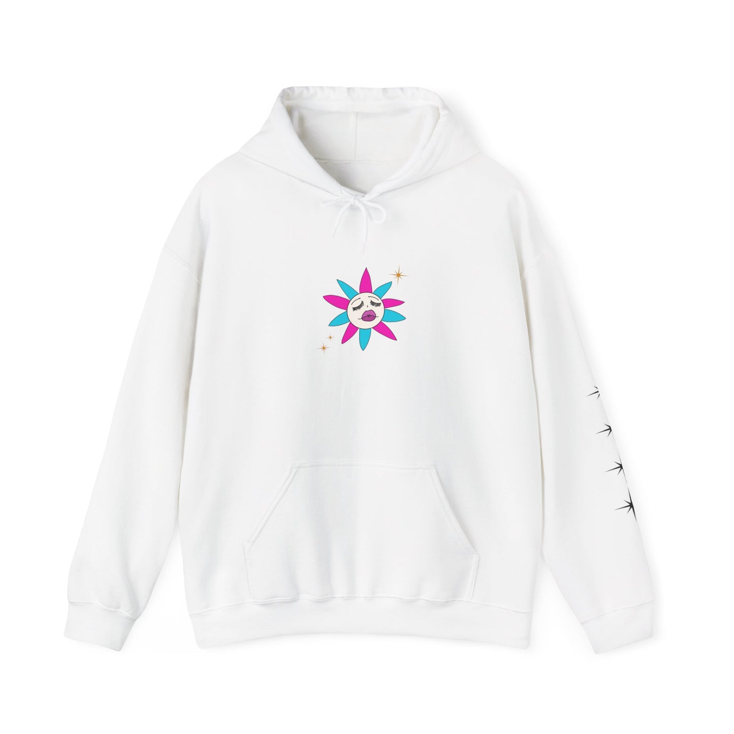 Vibrant Sun Graphic Unisex Hoodie