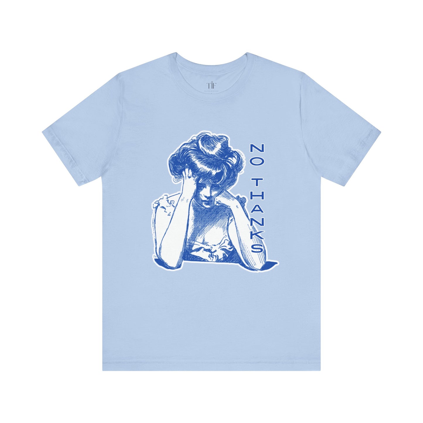 No Thanks Vintage Art Tee