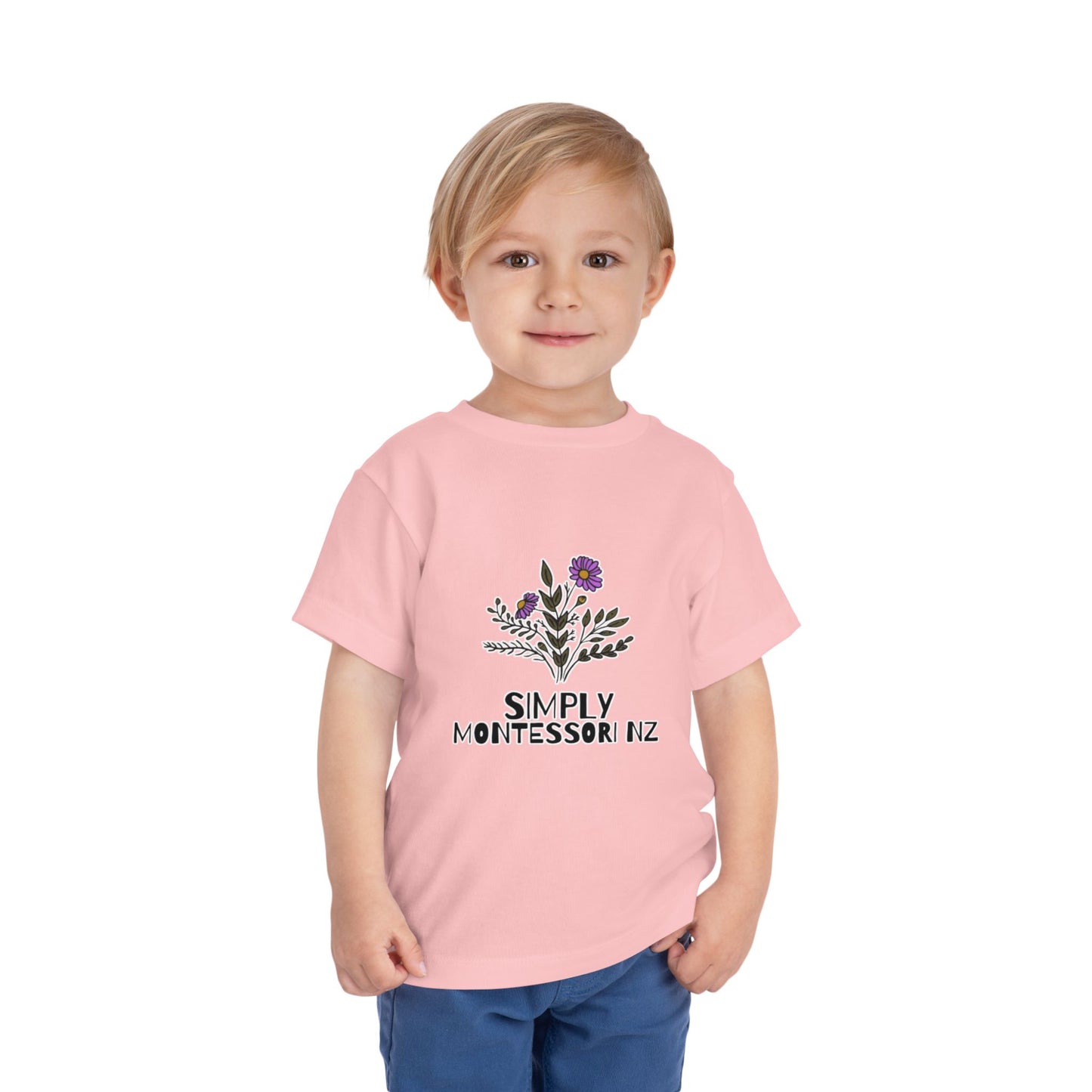 Simply Montessori Logo Toddler Tee