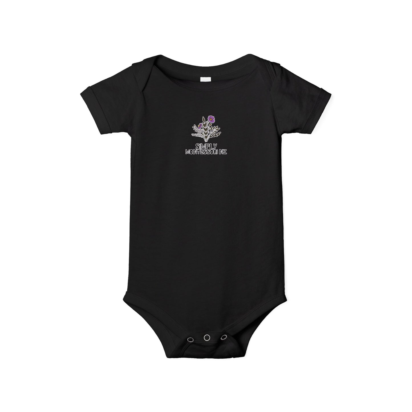 Simply Montessori Logo Onesie