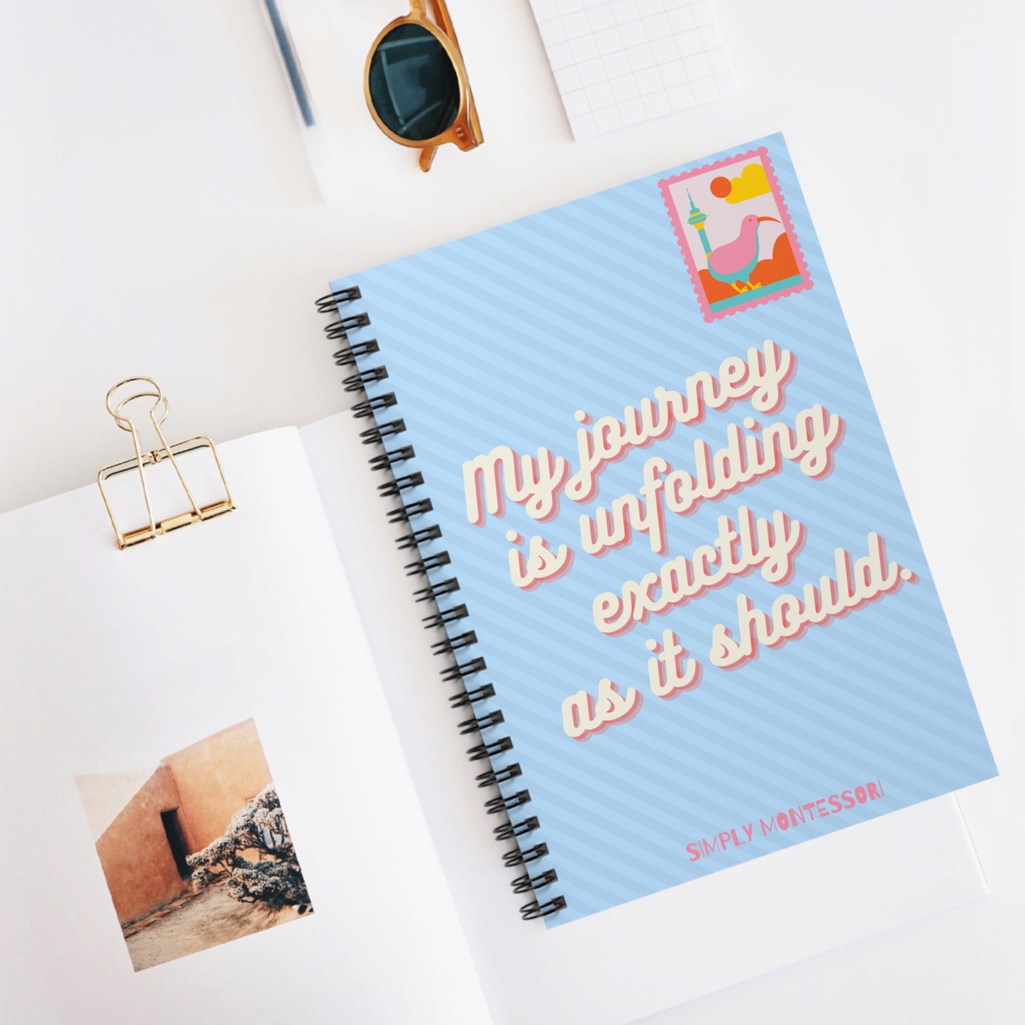 My Journey Spiral Notebook