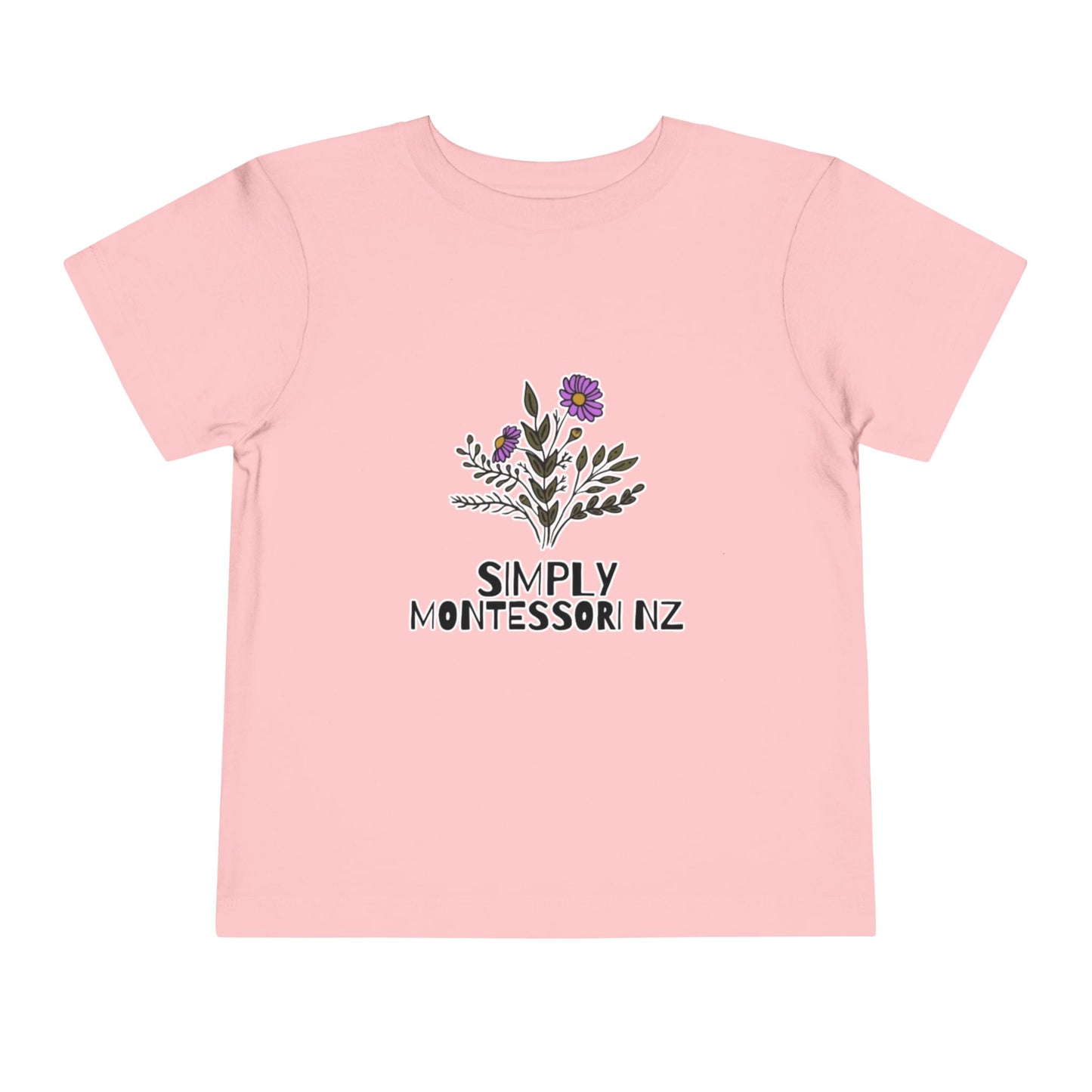 Simply Montessori Logo Toddler Tee