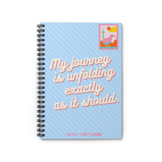 My Journey Spiral Notebook