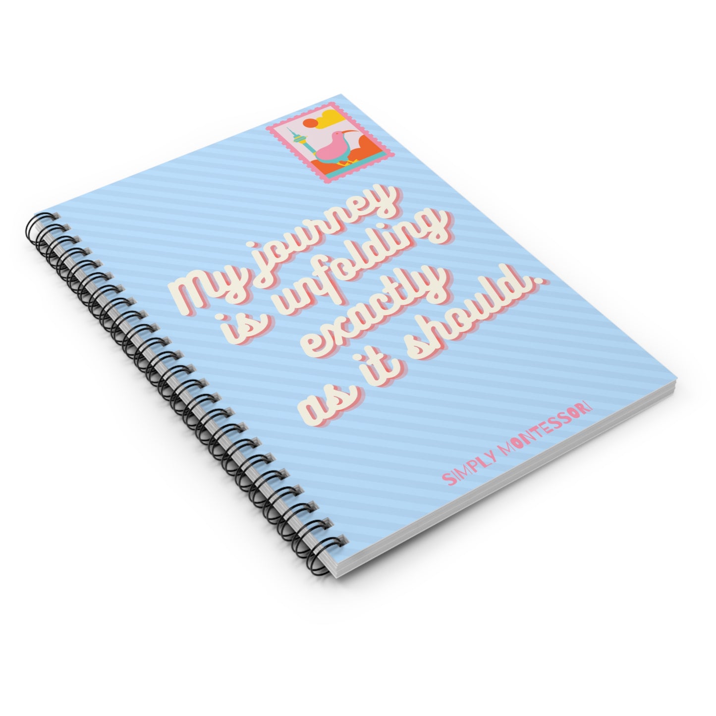 My Journey Spiral Notebook