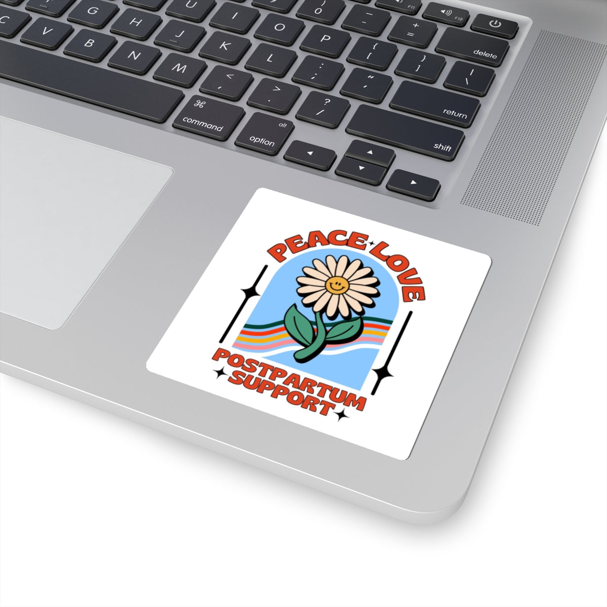 Peace, Love & Postpartum Support Stickers
