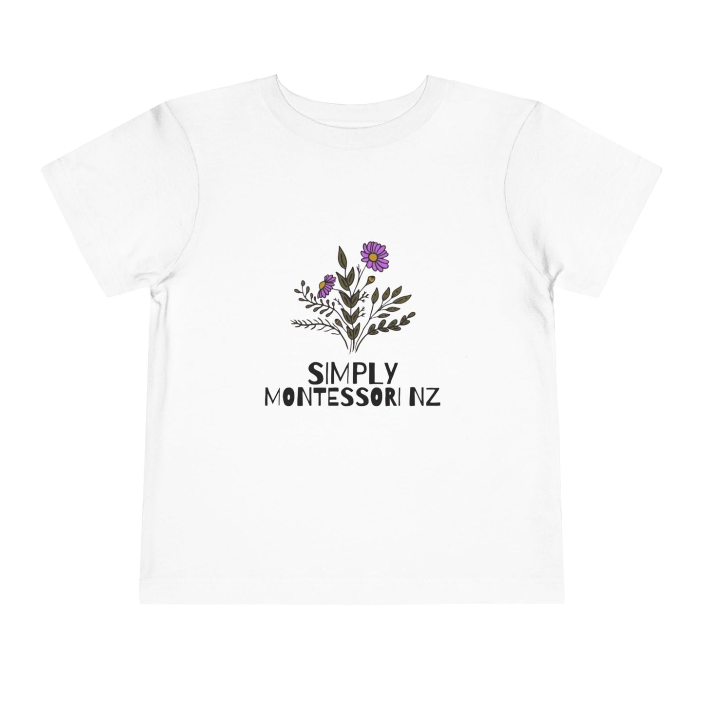 Simply Montessori Logo Toddler Tee