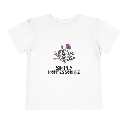 Simply Montessori Logo Toddler Tee