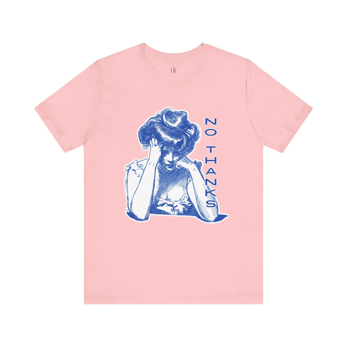 No Thanks Vintage Art Tee