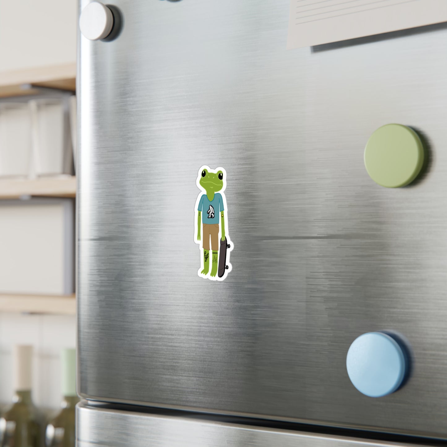 Kev the Frog Sticker