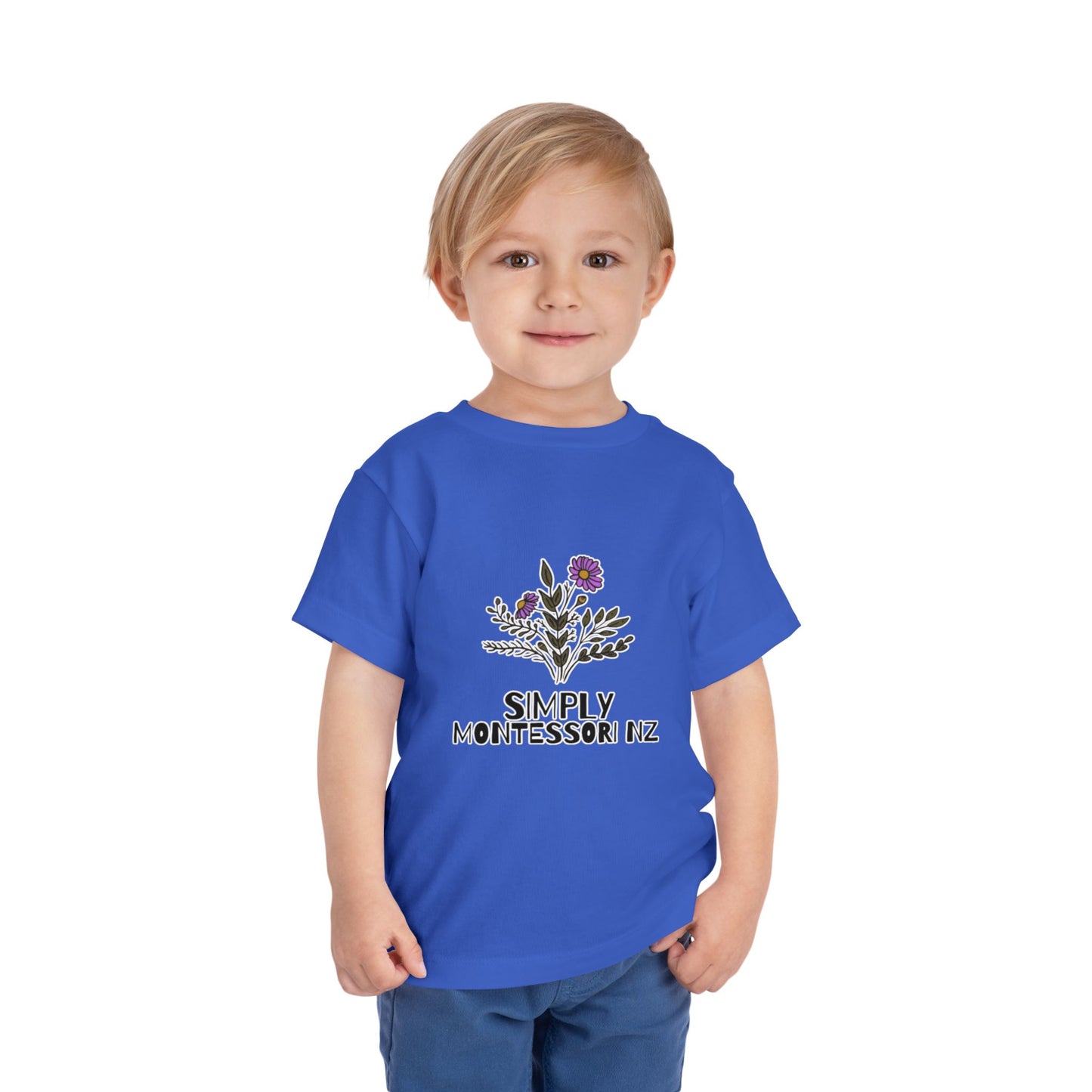 Simply Montessori Logo Toddler Tee