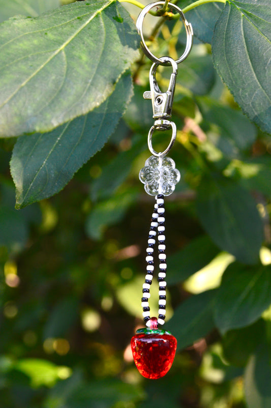 Strawberry Keychain